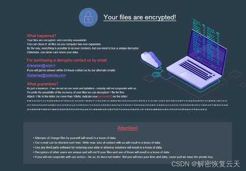 遭遇encrypted勒索病毒 認(rèn)識威脅與應(yīng)對策略